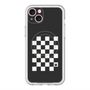 スリムプロテクションプレミアムケース with MagSafe［ Racing checkered flag - レーシングチェッカーフラッグ ］