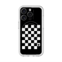 スリムプロテクションプレミアムケース with MagSafe［ Racing checkered flag - レーシングチェッカーフラッグ ］