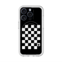 スリムプロテクションプレミアムケース with MagSafe［ Racing checkered flag - レーシングチェッカーフラッグ ］