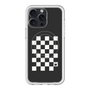 スリムプロテクションプレミアムケース with MagSafe［ Racing checkered flag - レーシングチェッカーフラッグ ］
