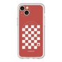 スリムプロテクションプレミアムケース with MagSafe［ Racing checkered flag Red - レーシングチェッカーフラッグ レッド ］
