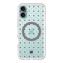 スリムプロテクションプレミアムケース with MagSafe［ CASEPLAY Crown dots Black - ケースプレイ・クラウン・ドッツ ブラック ］