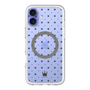 スリムプロテクションプレミアムケース with MagSafe［ CASEPLAY Crown dots Black - ケースプレイ・クラウン・ドッツ ブラック ］