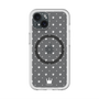 スリムプロテクションプレミアムケース with MagSafe［ CASEPLAY Crown dots White - ケースプレイ・クラウン・ドッツ ホワイト ］