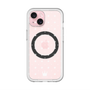 スリムプロテクションプレミアムケース with MagSafe［ CASEPLAY Crown dots White - ケースプレイ・クラウン・ドッツ ホワイト ］