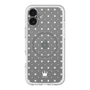スリムプロテクションプレミアムケース with MagSafe［ CASEPLAY Crown dots White - ケースプレイ・クラウン・ドッツ ホワイト ］
