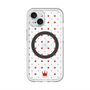 スリムプロテクションプレミアムケース with MagSafe［ CASEPLAY Crown dots Red - ケースプレイ・クラウン・ドッツ レッド ］