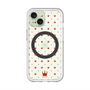 スリムプロテクションプレミアムケース with MagSafe［ CASEPLAY Crown dots Red - ケースプレイ・クラウン・ドッツ レッド ］
