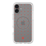 スリムプロテクションプレミアムケース with MagSafe［ CASEPLAY Crown dots Red - ケースプレイ・クラウン・ドッツ レッド ］