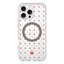 スリムプロテクションプレミアムケース with MagSafe［ CASEPLAY Crown dots Red - ケースプレイ・クラウン・ドッツ レッド ］