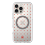 スリムプロテクションプレミアムケース with MagSafe［ CASEPLAY Crown dots Red - ケースプレイ・クラウン・ドッツ レッド ］