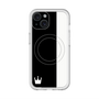 スリムプロテクションプレミアムケース with MagSafe［ CASEPLAY Bi-Colors Black & White - ケースプレイ・バイカラー ブラック＆ホワイト ］