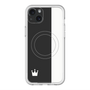 スリムプロテクションプレミアムケース with MagSafe［ CASEPLAY Bi-Colors Black & White - ケースプレイ・バイカラー ブラック＆ホワイト ］