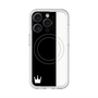 スリムプロテクションプレミアムケース with MagSafe［ CASEPLAY Bi-Colors Black & White - ケースプレイ・バイカラー ブラック＆ホワイト ］