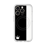 スリムプロテクションプレミアムケース with MagSafe［ CASEPLAY Bi-Colors Black & White - ケースプレイ・バイカラー ブラック＆ホワイト ］