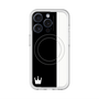 スリムプロテクションプレミアムケース with MagSafe［ CASEPLAY Bi-Colors Black & White - ケースプレイ・バイカラー ブラック＆ホワイト ］