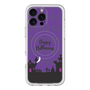 スリムプロテクションプレミアムケース with MagSafe［ Halloween World - Purple ］