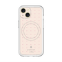 スリムプロテクションプレミアムケース with MagSafe［ LANVIN en Bleu Tiny dots Pink - ランバン ドット ピンク ］