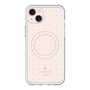 スリムプロテクションプレミアムケース with MagSafe［ LANVIN en Bleu Tiny dots Pink - ランバン ドット ピンク ］