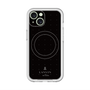 スリムプロテクションプレミアムケース with MagSafe［ LANVIN en Bleu Tiny dots Black - ランバン ドット ブラック ］