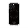 スリムプロテクションプレミアムケース with MagSafe［ LANVIN en Bleu Tiny dots Black - ランバン ドット ブラック ］
