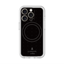 スリムプロテクションプレミアムケース with MagSafe［ LANVIN en Bleu Tiny dots Black - ランバン ドット ブラック ］