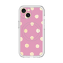 スリムプロテクションプレミアムケース with MagSafe［ 水彩ドット・レトロカラー - Pink ］