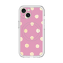 スリムプロテクションプレミアムケース with MagSafe［ 水彩ドット・レトロカラー - Pink ］