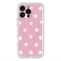スリムプロテクションプレミアムケース with MagSafe［ 水彩ドット・レトロカラー - Pink ］