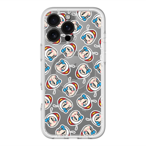 スリムプロテクションプレミアムケース with MagSafe［ スーパーミルクチャンFOREVER♥ - マルチフェイス ］