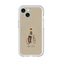 スリムプロテクションプレミアムケース with MagSafe［ Dont stop - Brown ］