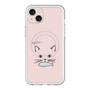 スリムプロテクションプレミアムケース with MagSafe［ 食いしん坊なねこ - Pink ］