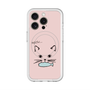 スリムプロテクションプレミアムケース with MagSafe［ 食いしん坊なねこ - Pink ］