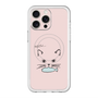 スリムプロテクションプレミアムケース with MagSafe［ 食いしん坊なねこ - Pink ］