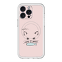 スリムプロテクションプレミアムケース with MagSafe［ 食いしん坊なねこ - Pink ］