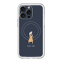 スリムプロテクションプレミアムケース with MagSafe［ Never Mind - Navy ］