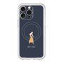 スリムプロテクションプレミアムケース with MagSafe［ Never Mind - Navy ］