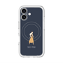 スリムプロテクションプレミアムケース with MagSafe［ Never Mind - Navy ］