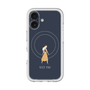 スリムプロテクションプレミアムケース with MagSafe［ Never Mind - Navy ］