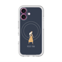 スリムプロテクションプレミアムケース with MagSafe［ Never Mind - Navy ］