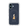 スリムプロテクションプレミアムケース with MagSafe［ Never Mind - Navy ］