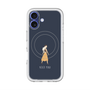 スリムプロテクションプレミアムケース with MagSafe［ Never Mind - Navy ］