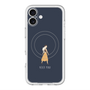 スリムプロテクションプレミアムケース with MagSafe［ Never Mind - Navy ］