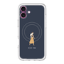 スリムプロテクションプレミアムケース with MagSafe［ Never Mind - Navy ］
