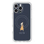 スリムプロテクションプレミアムケース with MagSafe［ Never Mind - Navy ］