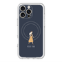 スリムプロテクションプレミアムケース with MagSafe［ Never Mind - Navy ］