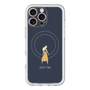 スリムプロテクションプレミアムケース with MagSafe［ Never Mind - Navy ］