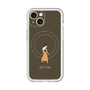 スリムプロテクションプレミアムケース with MagSafe［ Never Mind - Brown ］