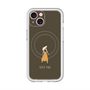 スリムプロテクションプレミアムケース with MagSafe［ Never Mind - Brown ］