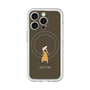 スリムプロテクションプレミアムケース with MagSafe［ Never Mind - Brown ］